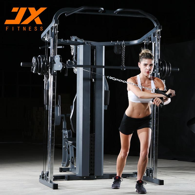 高档龙门架大多功能综合训练器身材大飞鸟组合健卧推型器家械用深