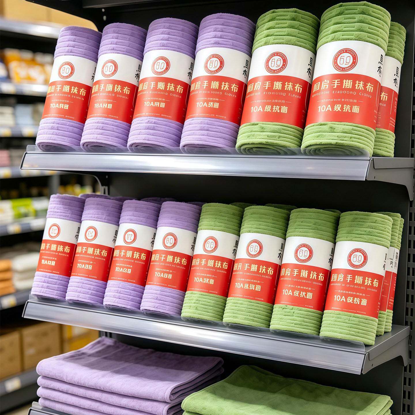 周抛抹布厨房专用加厚吸水干湿两用可重复使用清洁懒人电火锅洗碗