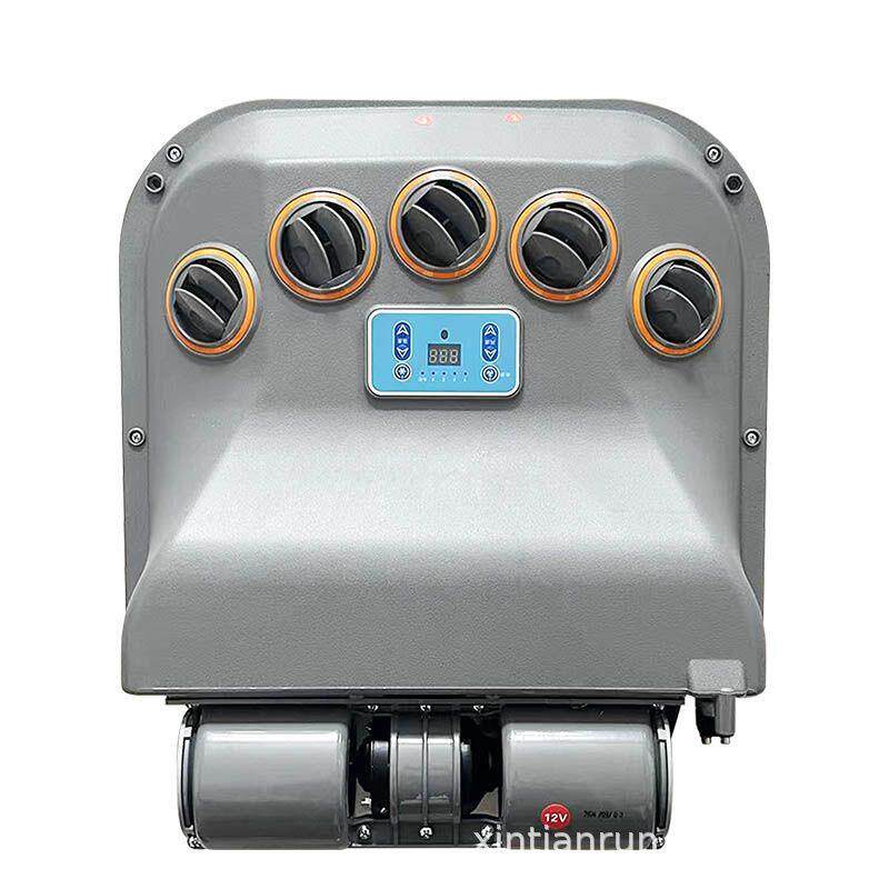 汽车顶置空调管内吸顶内机12v24v适用收割机铲车改装设备