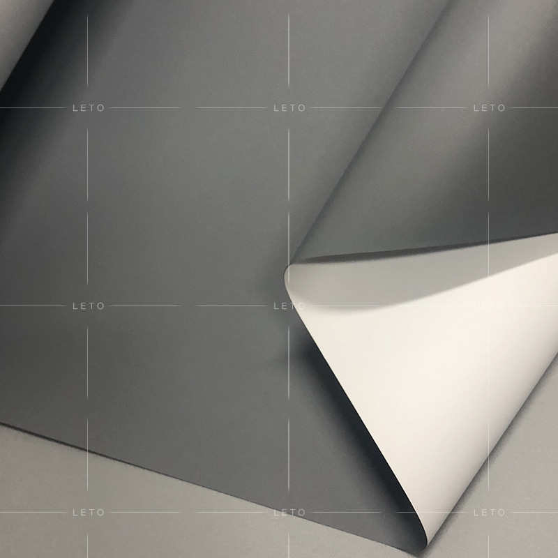 热销展架PVC户外喷绘遮光灰背易拉宝弱溶剂PVC纸广告牌宣传栏招牌