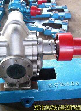 盘锦瑞德化工采购KCB483.3不锈钢齿轮泵输送聚乙烯酰胺泵