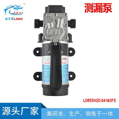 管道试压泵水管检漏测漏泵地暖清洗泵160W打压器压力泵电动隔膜泵