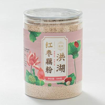 洪湖藕粉系列红枣藕粉营养早餐方便速食冲饮代餐500g湖北特产