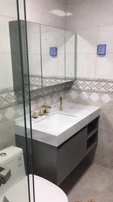 北欧轻奢组合现代简约大理石浴室柜怎么样？用后一周发现软肋