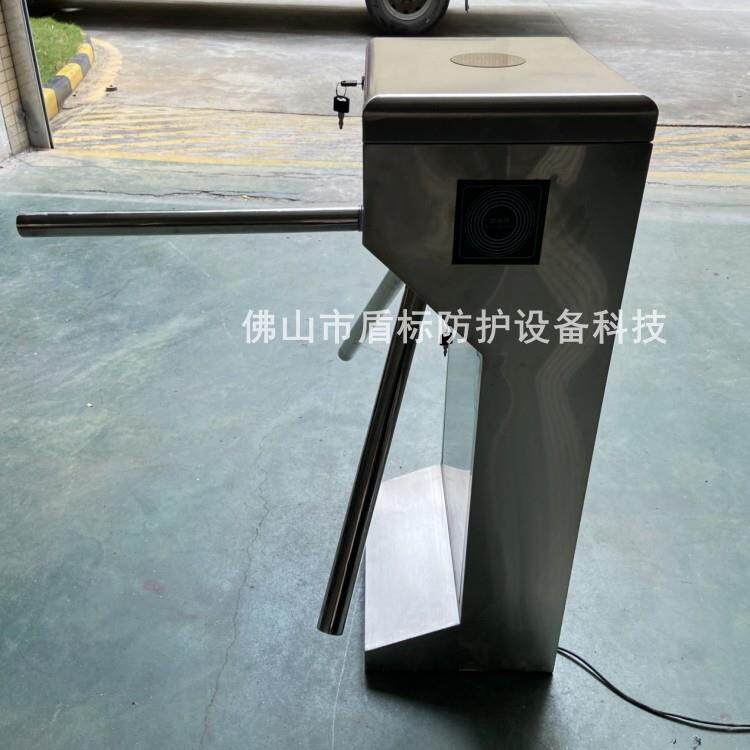 三叉单项转匝无人值守通道单向门商城超市入口单向旋转棍闸机