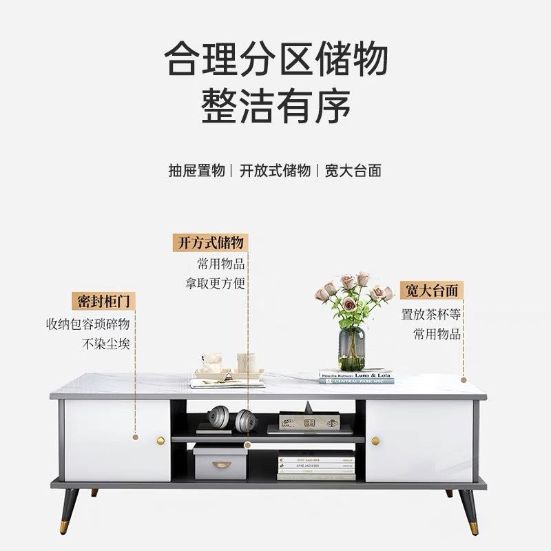 茶几桌客厅新款小户型办公室茶桌现代简约出租屋用家用简易小桌子