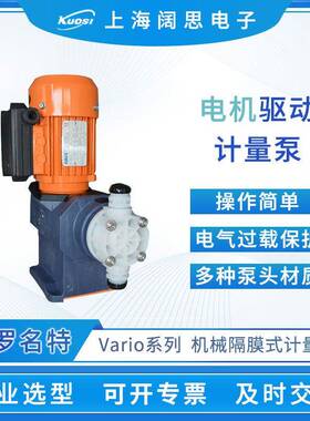 机械计量泵VAMD12042PVT000A000工程塑料电机驱动隔膜泵