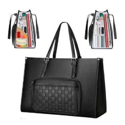 Tote Bag with Lunch Compartment Laptop Bag Tote with Lunch
