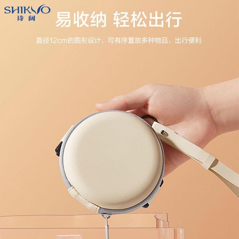 可携式折叠眼镜盒女蕉蕉同款高品质拉炼太阳眼镜收纳抗压小巧太阳