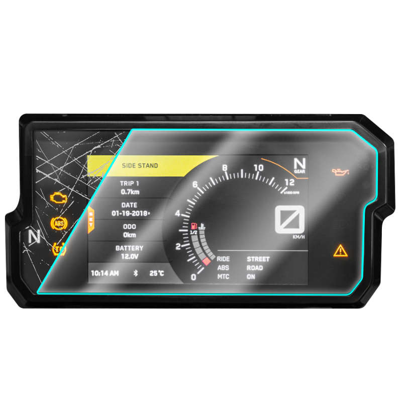 适用KTM 790ADV 390ADV仪表膜码表透明膜TPU保护贴膜划痕修复改装