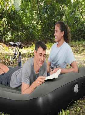 Bestway67930双人加大植绒充气床垫户外野营充气床加宽垫子