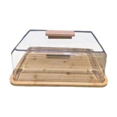 Cake Stand with Lid Dessert Stand Holder Platter with Cover