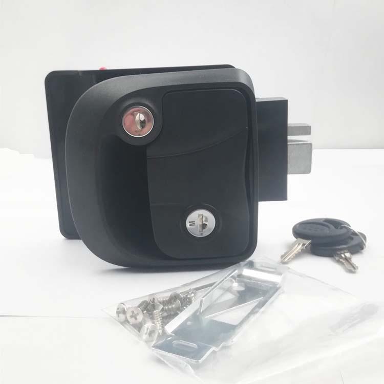 厂家供应汽车工具箱门锁改装房车金属材质密码锁货柜车防撬车门锁