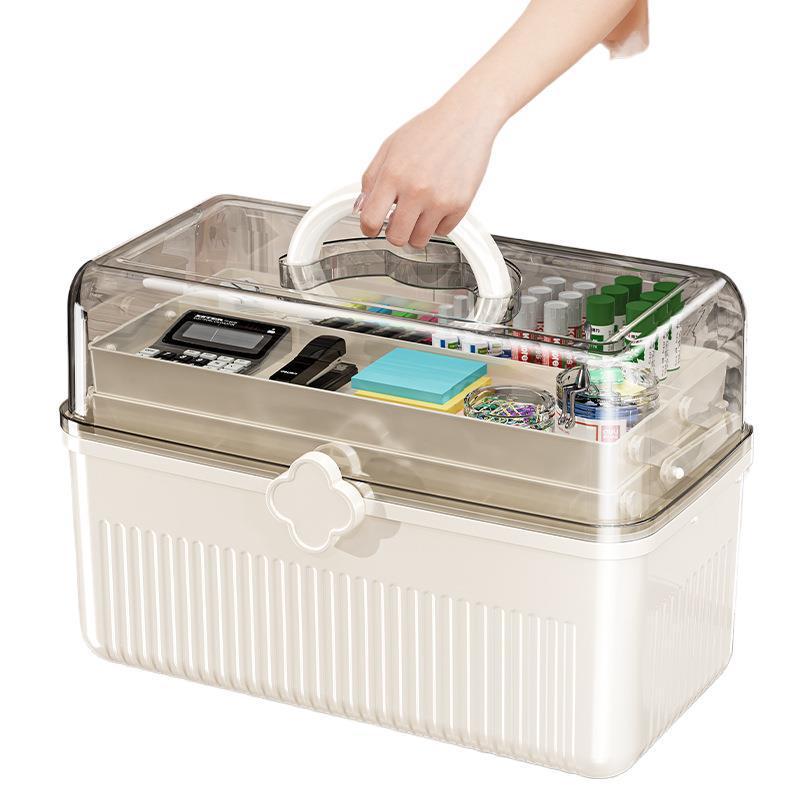 收纳桌面文具塑料整理书籍收纳箱