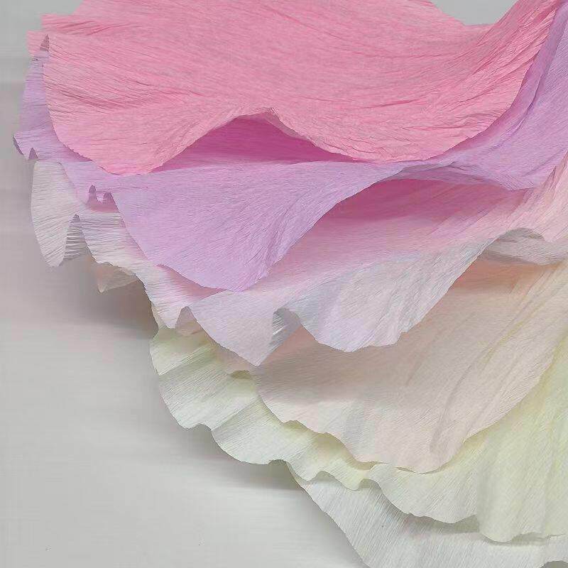 大量皱纹纸虞美人花瓣花心叶片各种颜色花瓣半成品手工diy制作