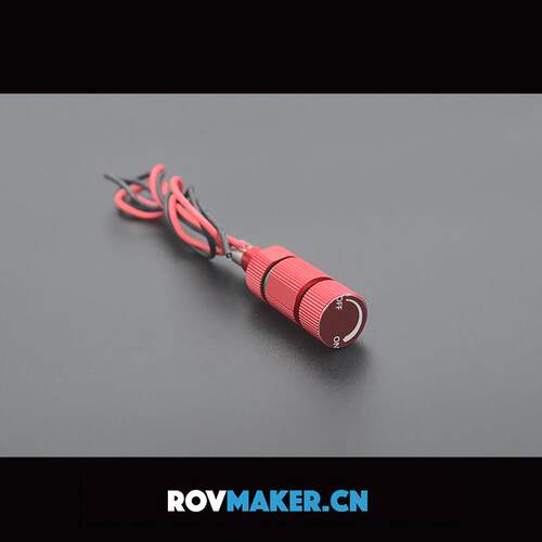 Rov防水开关金属按钮开关小电路修改启动按钮8mm细齿0.75