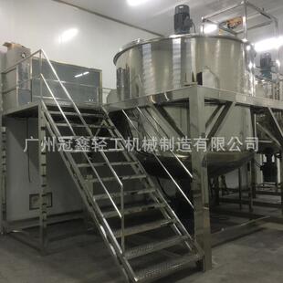 10吨洗洁精洗衣液单层均质搅拌罐 日化品 洗洁精洗衣液生产设备