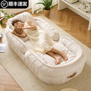 懒人沙发人类狗窝沙发床单人巨大房间卧室榻榻米双人网红阳台折叠