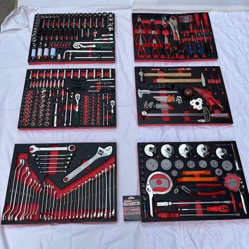 七层工具车带6抽工具388件汽修套装汽车改装大中小全套汽修工具
