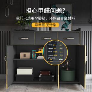 户外全铝阳台储物柜多层防水防晒家用门口大容量简约现代超薄鞋柜