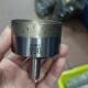 青铜钻孔器 锥柄 齿玻璃钻头金刚石 槽开 烧结钻头壁厚1mm 青铜开