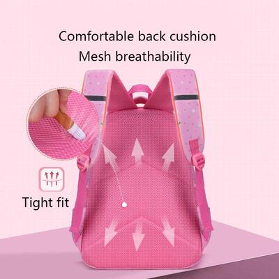 Orthopedic Primary Kid Backpack School Bags for Girls Fruit