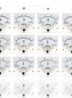 厂家直销85C1指针式直流电压表5V10V15V20V30V50V100V150V250V