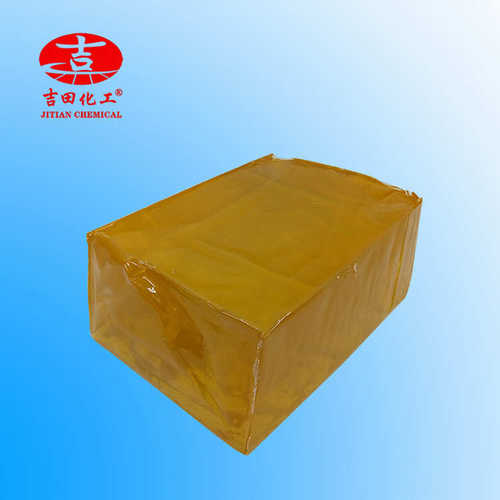 胶块高粘性黄色异味用无鞋透明胶块材不压敏皮革热熔胶拉丝