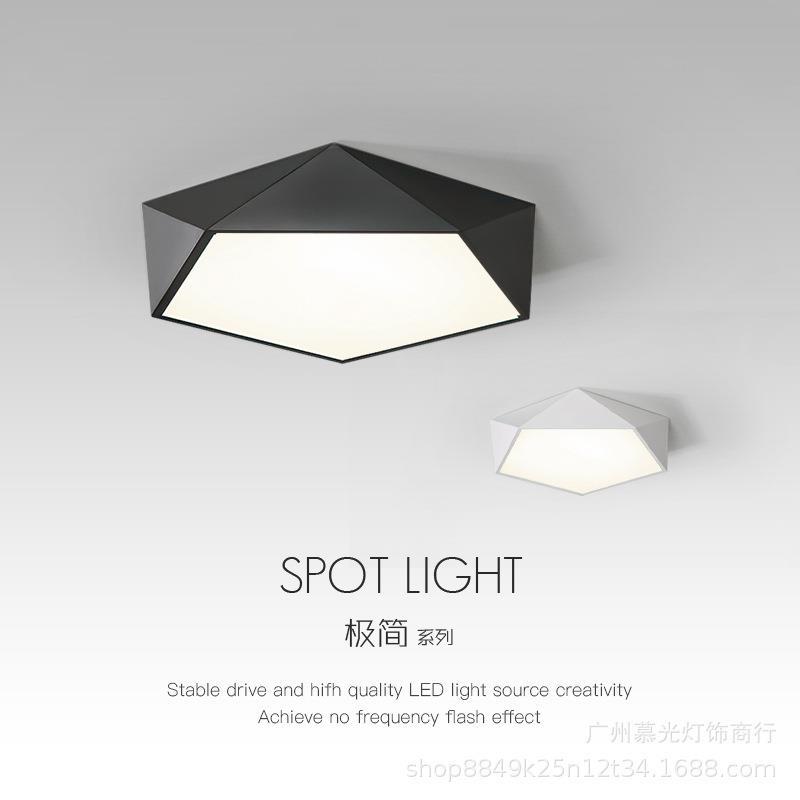 现代简约吸顶灯阳台卫生间LED灯具走廊过道灯创意入户灯玄关灯饰
