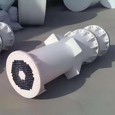 KX型圆块孔式石墨降膜吸强收器 易于清Y洗便 耐OHD方磨性 厂家直