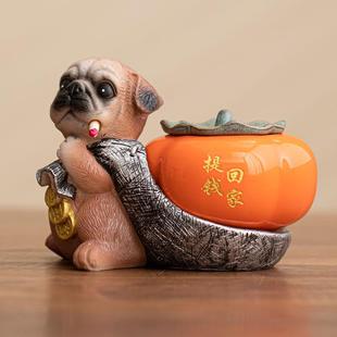 创意高端大气上档次提钱回家烟灰缸家用客厅可爱烟灰缸带盖子防飞