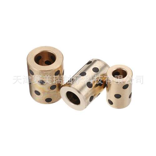 自润滑无油轴承JFB8060 石墨铜套轴承