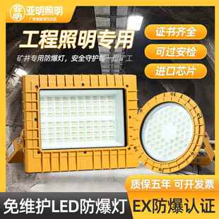 LED亚明防爆灯工业矿灯户外防腐防水照明灯仓库隧道厂房投光灯