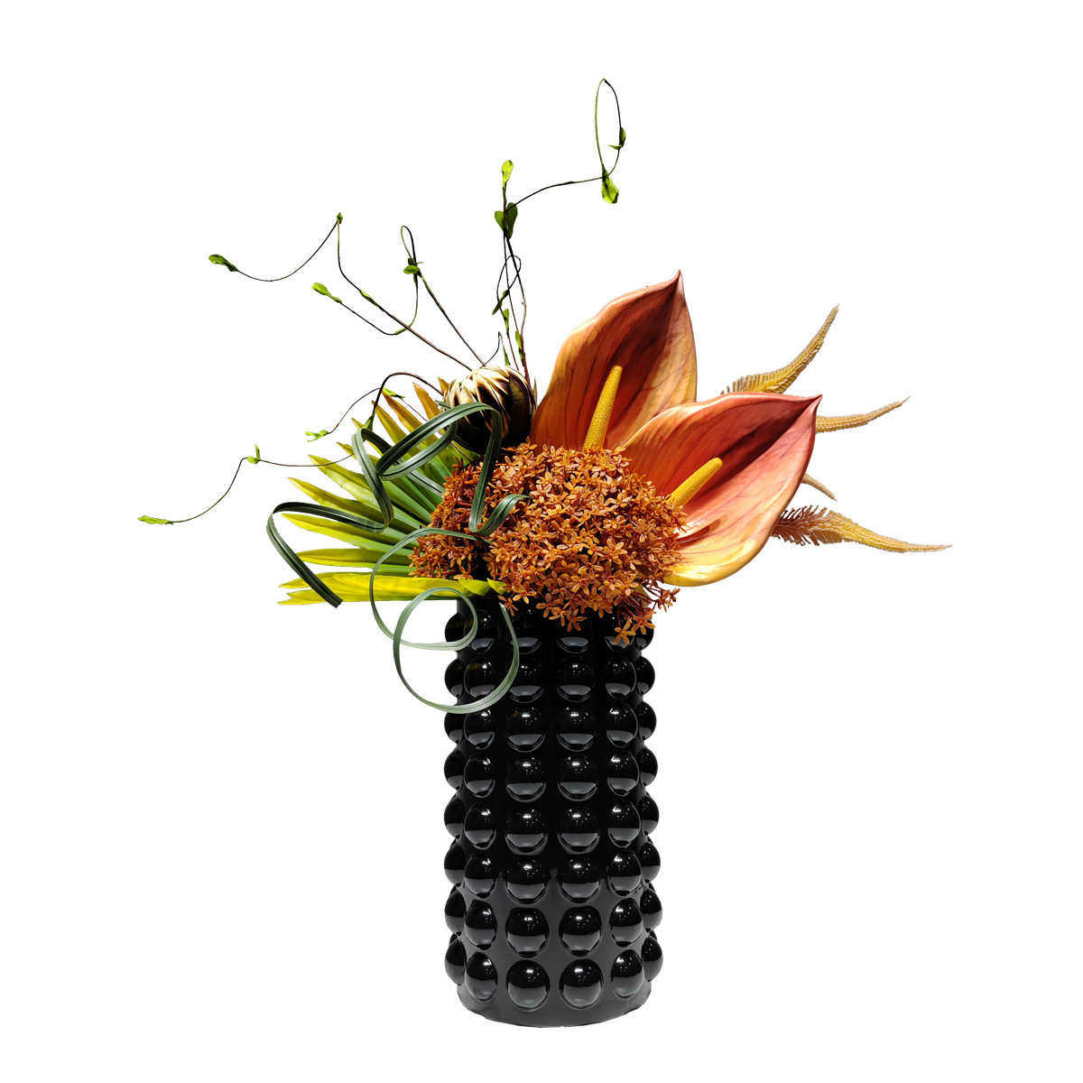 玻璃创意花瓶客厅高级感电视柜现代插花桌面家居仿真花装饰品摆件,鲜花速递/花卉仿真/绿植园艺,仿真绿植,淘宝优惠券,粉丝福利购,淘宝优惠卷