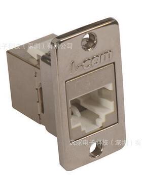 L-COM ECF504-SC6-MINI 6类微型RJ45耦合器套件 屏蔽 连接器现货