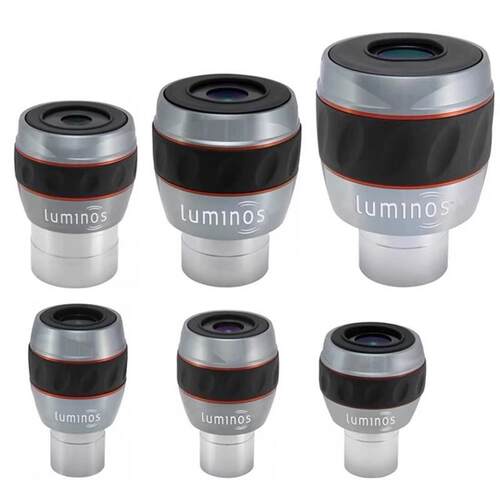 星特朗LUMINOS系列82度广角7/10/15/19/23/31mm目镜天文配件