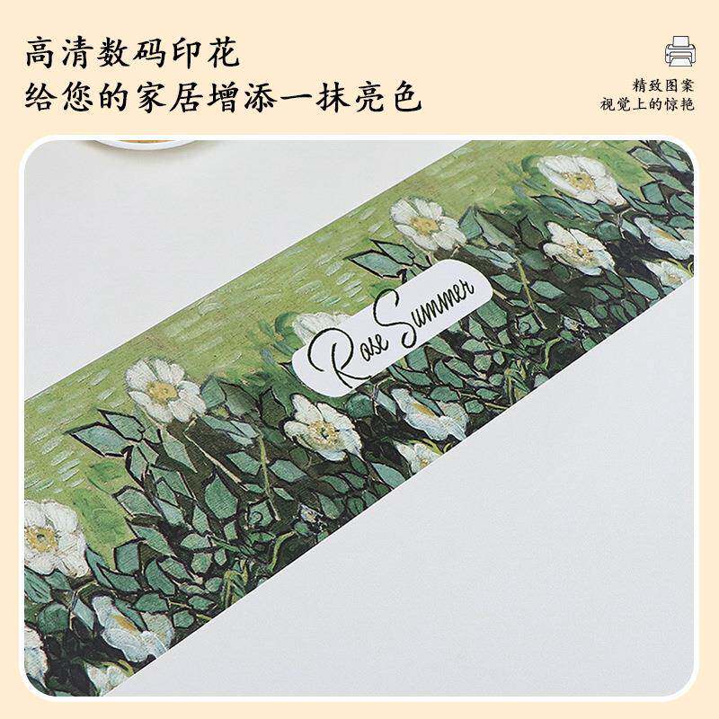 美圆形布防水高防桌烫免洗式档全包NWU家用圆桌餐桌布防尘桌布罩