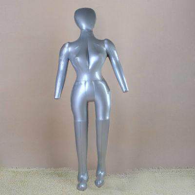 塑料充气模型服装展示道具，男女全身下半身内衣假人腿模裤子模型