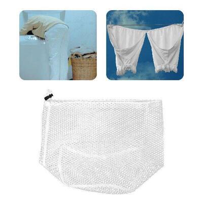 5 Pcs Mesh Laundry Bag Drawstring Wash Net Protect Socks