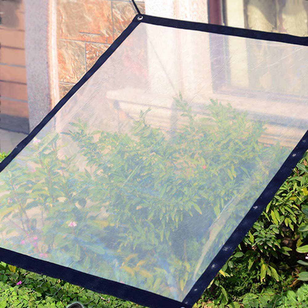 阳台窗户透明植物防雨棚布 塑料膜挡风篷 加厚防寒保温薄膜雨棚