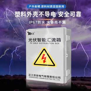 光雷直颜色分类流汇流箱阳回路防伏浪涌熔断器太能防防水配电箱2