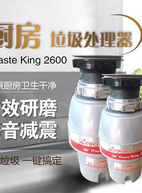 进口全自动安纳海姆家用厨房垃圾处理器 厨余 余食物粉碎机无线