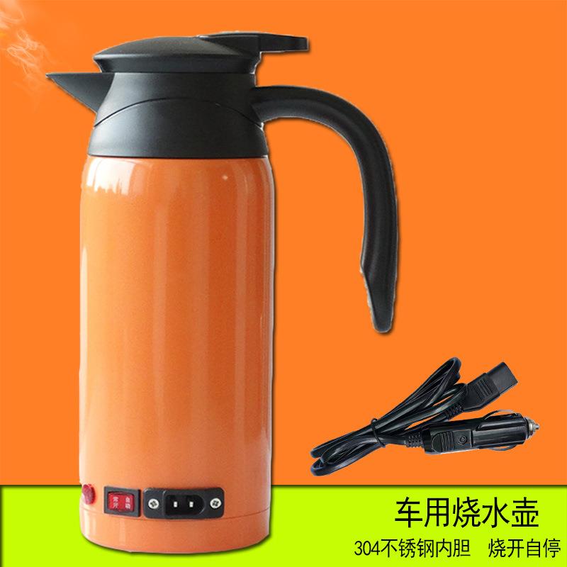 车载壶车载电热壶24v车水用1750ML、82v开水壶汽烧车热水小功烧率