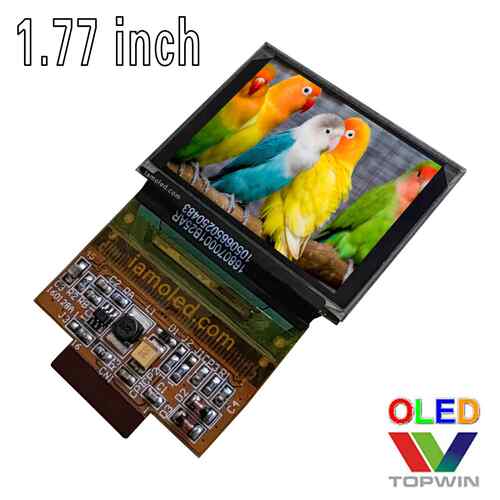 1.69寸内部升1.排77寸彩加焊延长线oledXUA液晶显示色屏BL压16012
