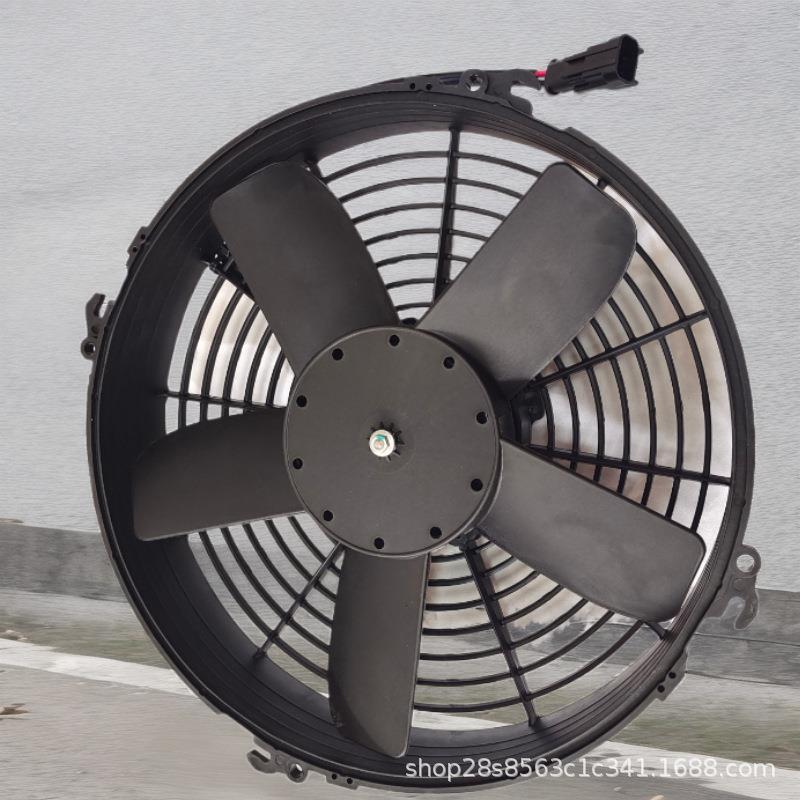 供应搅拌车散热器风扇 车载泵车散热器排风扇LNF-23051XA 24V