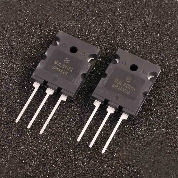 管王ON安森美MJL1302A MJL3281A 大功率后级功放音响对管全新原装