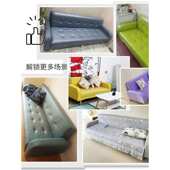 北欧简约现代布艺沙发小客厅双人出租房小型小户型三人简易网红款