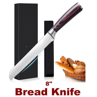 Bread Knife Serrated for Homemade Bread and Sourdough Bread