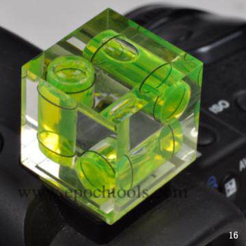 相机水平仪 三珠水平泡 热靴式照相机水准泡 通用型