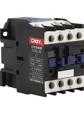 CJX2-32008 25008 四级交流接触器 2常开2常闭过载保护交流接触器